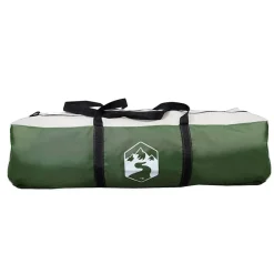 vidaXL Lona de camping impermeable 430x380x210 cm Verde Outlet