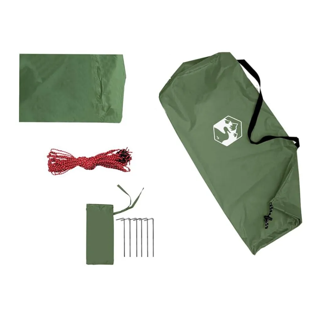 vidaXL Actividades Al Aire Libre-Lona de camping impermeable 300x294 cm