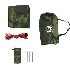 vidaXL Actividades Al Aire Libre-Lona de camping impermeable 438x376x212 cm