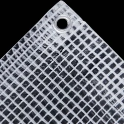 vidaXL Lona de gasa de vuelta blanco 140 g/m² 2x3 m Outlet