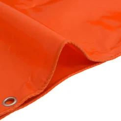 vidaXL Lona 650g / m² 2 x 3 m Lona con recubrimiento de PVC Naranja