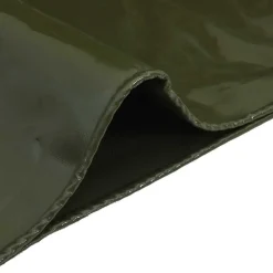 vidaXL Lona 650g / m² 2 x 3 m Lona con recubrimiento de PVC Verde oliva Outlet