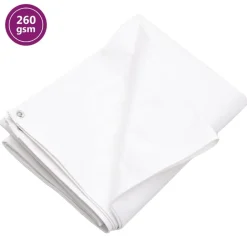 vidaXL Lona HDPE 260 g/m² 2x3 m Blanco Sale