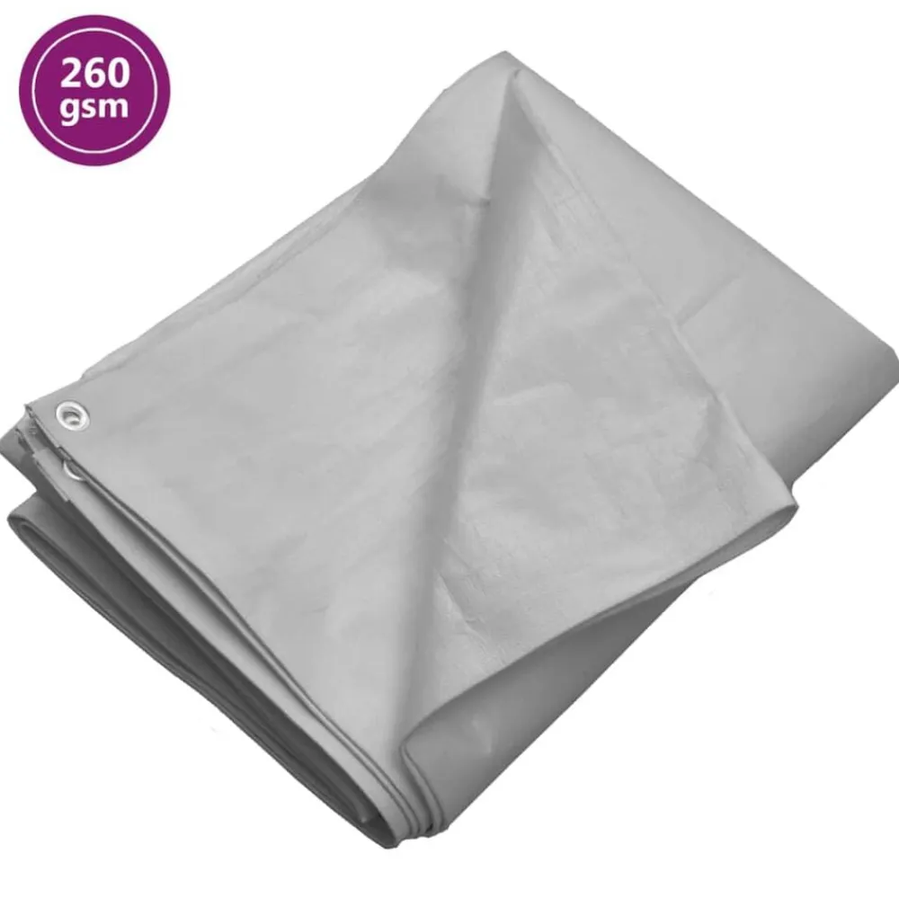 vidaXL Accesorios De Bricolaje-Lona HDPE 260 g/m² 2x3 m