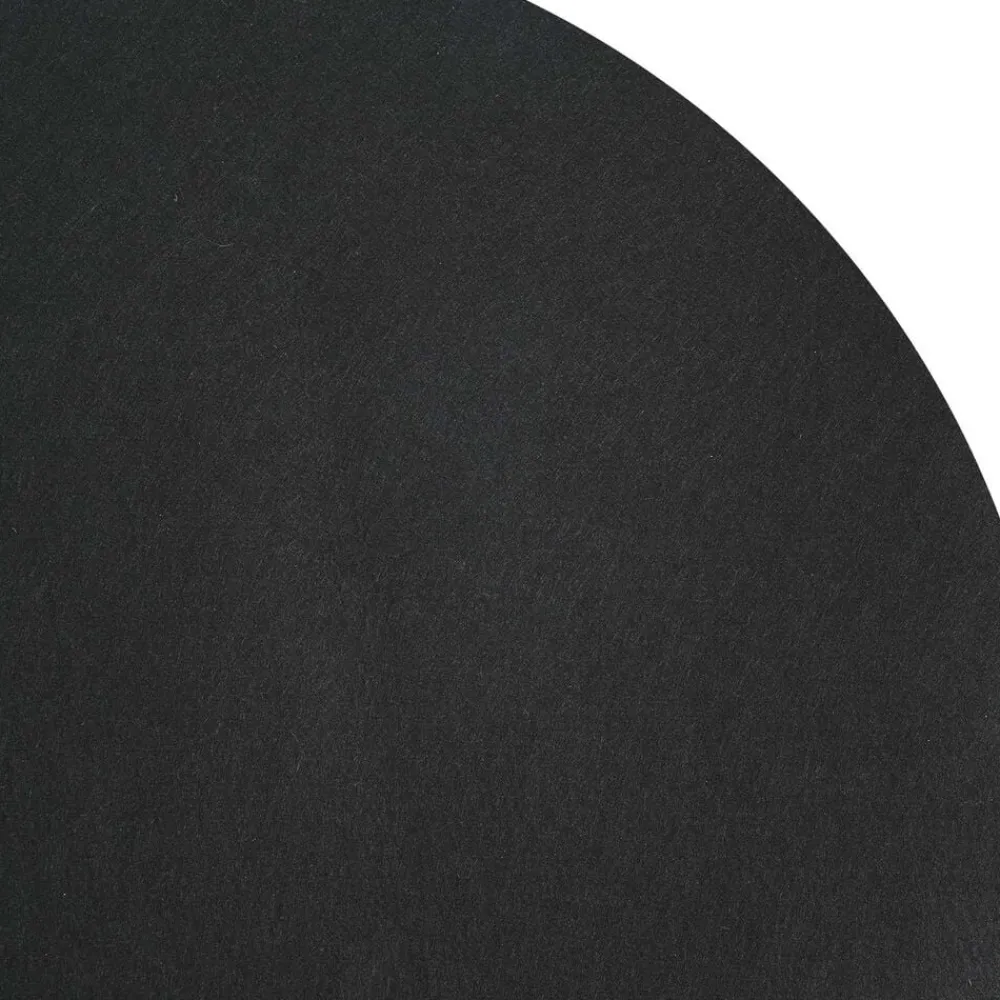 vidaXL Lona para el fondo de la piscina Ø 306 cm Tela no tejida Negro