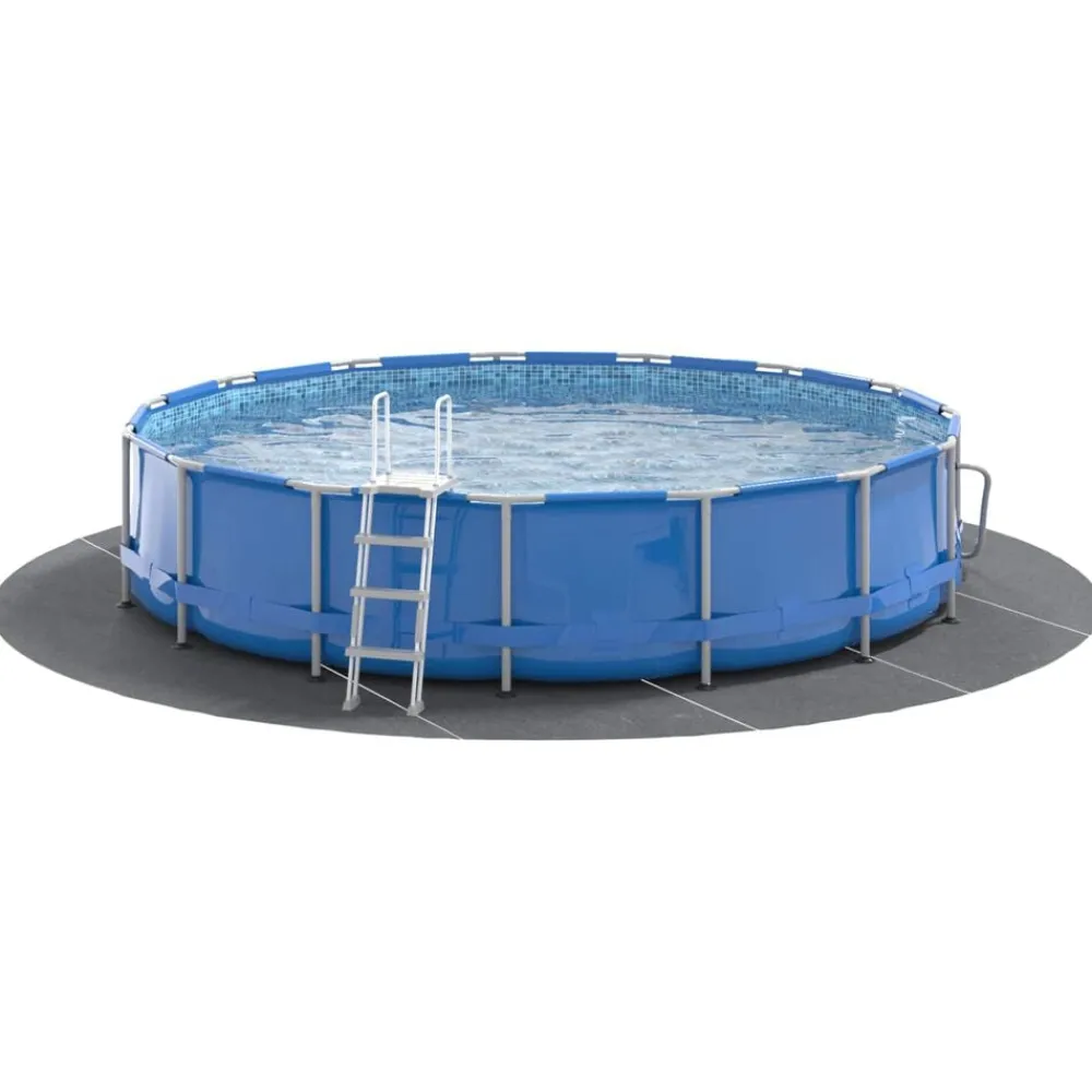 vidaXL Piscina Y Spa-Lona para el fondo de la piscina Ø 610 cm