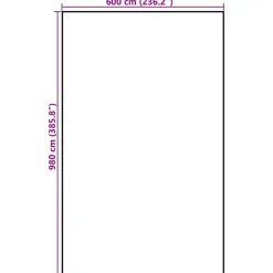 vidaXL Accesorios De Bricolaje-Lona para pajar 9,8x6 m 140 g/m² polipropileno