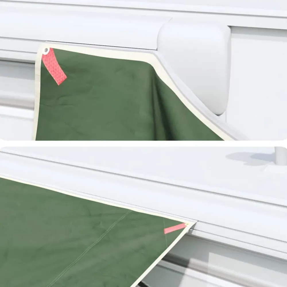 vidaXL Lona resistente al agua con techo Verde Sale