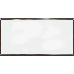vidaXL Lona transparente con ojales polietileno 1x2 m Best
