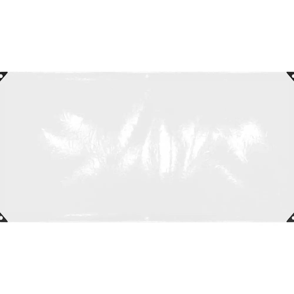 vidaXL Lona transparente con ojales PVC 1x2 m Outlet