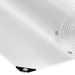 vidaXL Lona transparente con ojales PVC 1x2 m Outlet