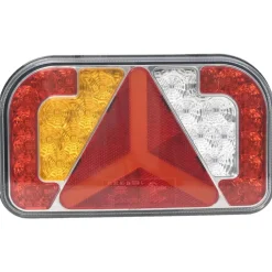 vidaXL Piezas Y Accesorios Para Vehículos-Luces de remolque 2 uds bombilla LED rojo 24x5x14,5 cm 12V