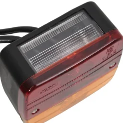 vidaXL Luces de remolque 2 uds bombilla clásica rojo 12 V 10,5x5x9,5cm Discount