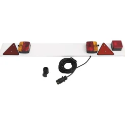 vidaXL Luces de remolque bombilla clásica rojo 12 V 115x7x14 cm Sale
