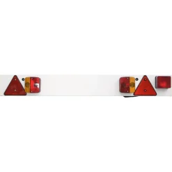 vidaXL Luces de remolque bombilla clásica rojo 12 V 115x7x14 cm Sale