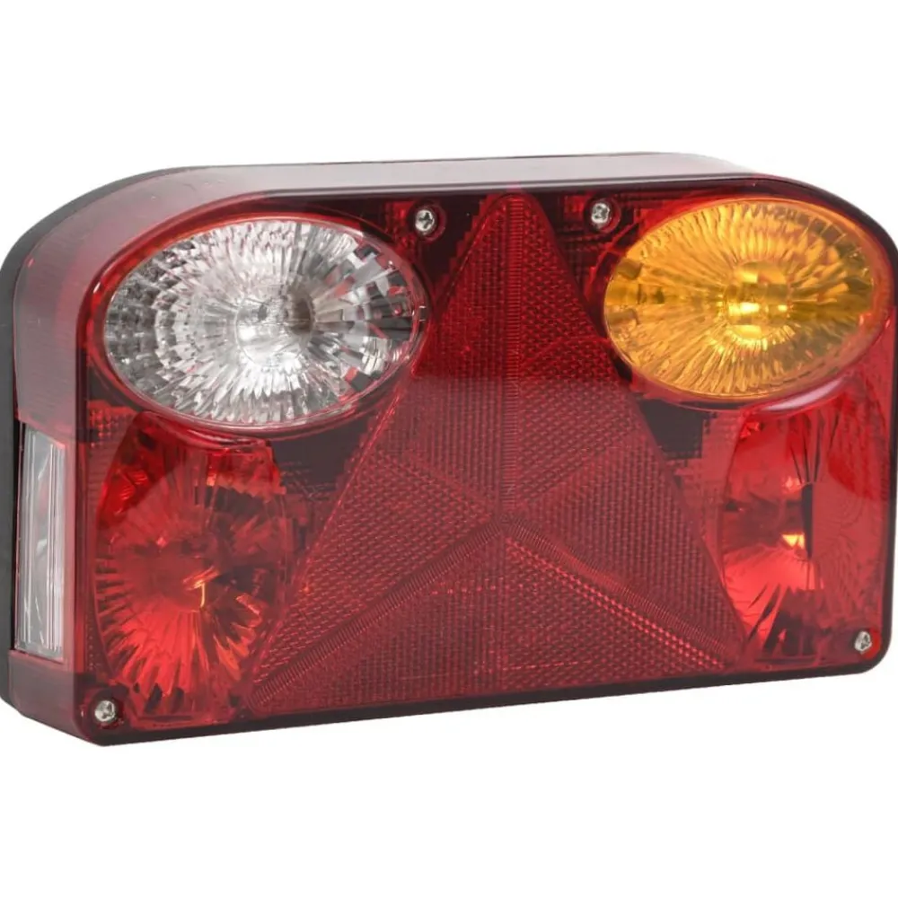 vidaXL Luces de remolque 2 uds bombilla clásica rojo 12 V Clearance