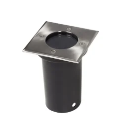 vidaXL Luces de suelo de exterior cuadradas 12 unidades Outlet