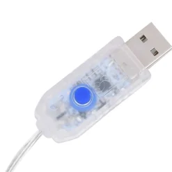 vidaXL Luces estrella y luna 138 LEDs con control remoto Azul Best