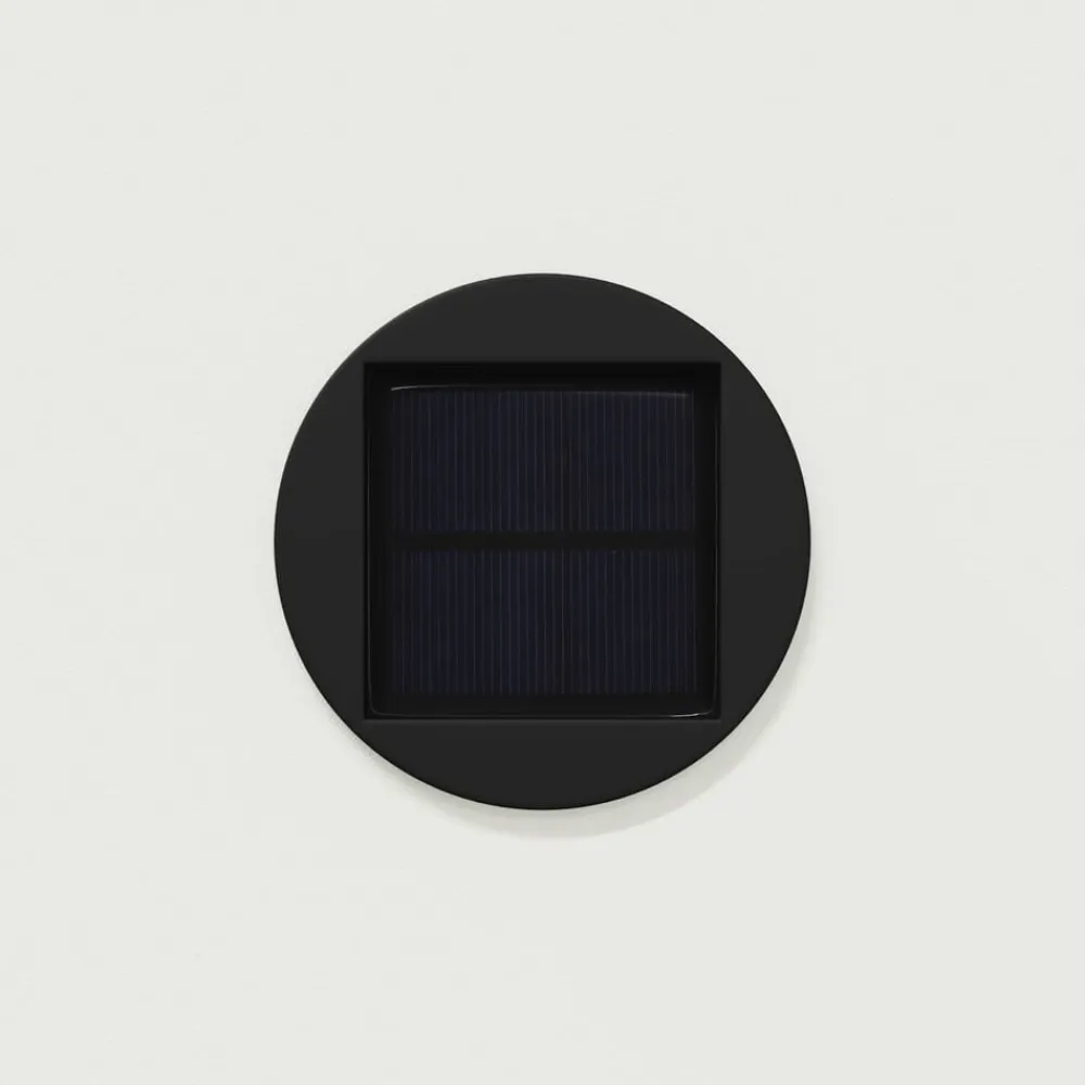 vidaXL Luz de camino LED solar 2 pcs Acero laminado en frío White Clearance