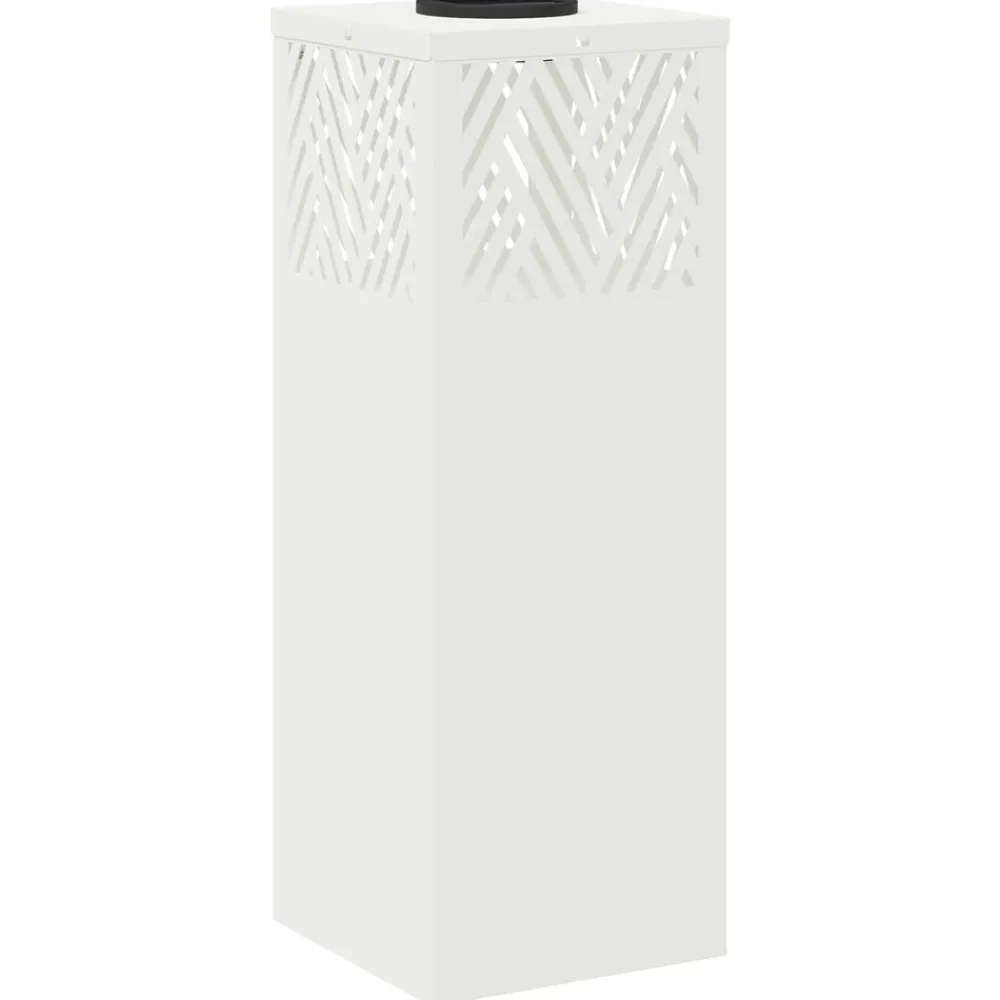 vidaXL Iluminación-Luz de camino LED solar 2 pcs Acero laminado en frío