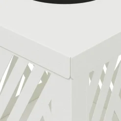 vidaXL Iluminación-Luz de camino LED solar 2 pcs Acero laminado en frío