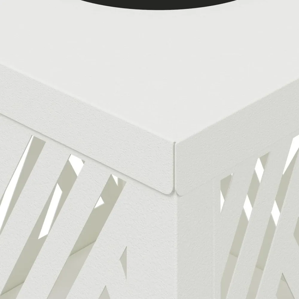 vidaXL Iluminación-Luz de camino LED solar 2 pcs Acero laminado en frío