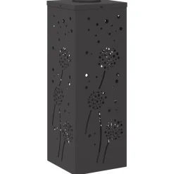 vidaXL Iluminación-Luz de camino LED solar 2 pcs Acero laminado en frío