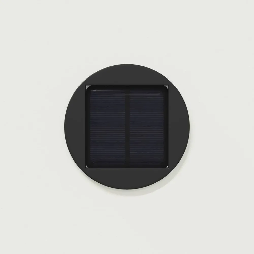 vidaXL Luz de camino LED solar 2 pcs Acero laminado en frío White Clearance