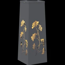 vidaXL Luz de camino LED solar 2 pcs Acero laminado en frío Antracita Clearance