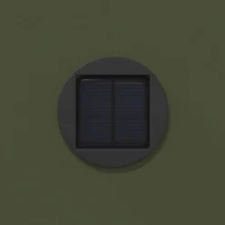 vidaXL Iluminación-Luz de camino LED solar con luces con batería 2 pcs
