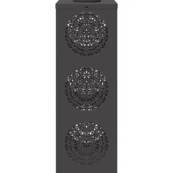 vidaXL Iluminación-Luz de camino LED solar 2 pcs Acero laminado en frío