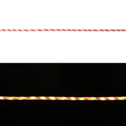 vidaXL Luz de cuerda con 120 LED Cálido 5 m PVC y rojo Hot