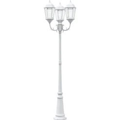 vidaXL Luz de Jardín 61 x 5 x 25 cm Aluminio y Cristal 3 Discount
