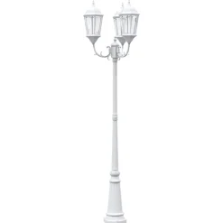 vidaXL Luz de Jardín 61 x 5 x 25 cm Aluminio y Cristal 3 Discount