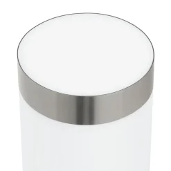 vidaXL Luz de pared exterior 15 x 7,5 x 33 cm Plateado Clearance
