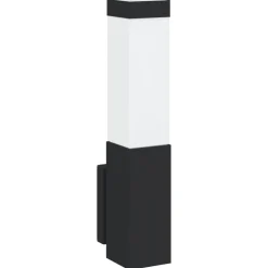 vidaXL Luz de pared exterior 10.5 x 6 x 33 cm Negro Discount