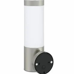 vidaXL Luz de pared exterior 12 x 8,5 x 27 cm Plateado Online