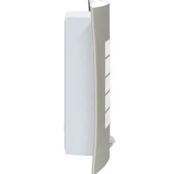 vidaXL Iluminación-Luz de pared exterior Plateado 23.5 x 9 x 26 cm