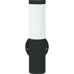 vidaXL Luz de pared exterior 15 x 7,5 x 33 cm Negro Clearance
