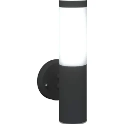 vidaXL Luz de pared exterior 15 x 7,5 x 33 cm Negro Clearance