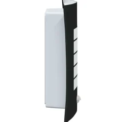 vidaXL Luz de pared exterior 23.5 x 9 x 26 cm Negro Best