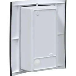 vidaXL Luz de pared exterior 23.5 x 9 x 26 cm Negro Best