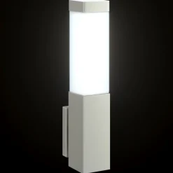 vidaXL Luz de pared exterior Plateado 10.5 x 6 x 33 cm Acero inoxidable New