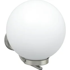 vidaXL Luz de pared exterior Plateado 29 x 25 x 33 cm Best