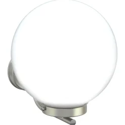 vidaXL Luz de pared exterior Plateado 29 x 25 x 33 cm Best