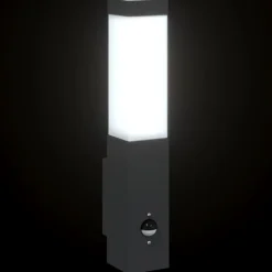 vidaXL Iluminación-Luz de pared exterior 10.5 x 6 x 33 cm