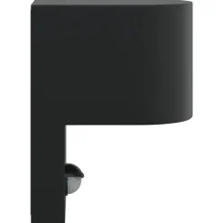 vidaXL Luz de pared exterior Negro 12 x 7 x 15 cm Acero inoxidable Sale