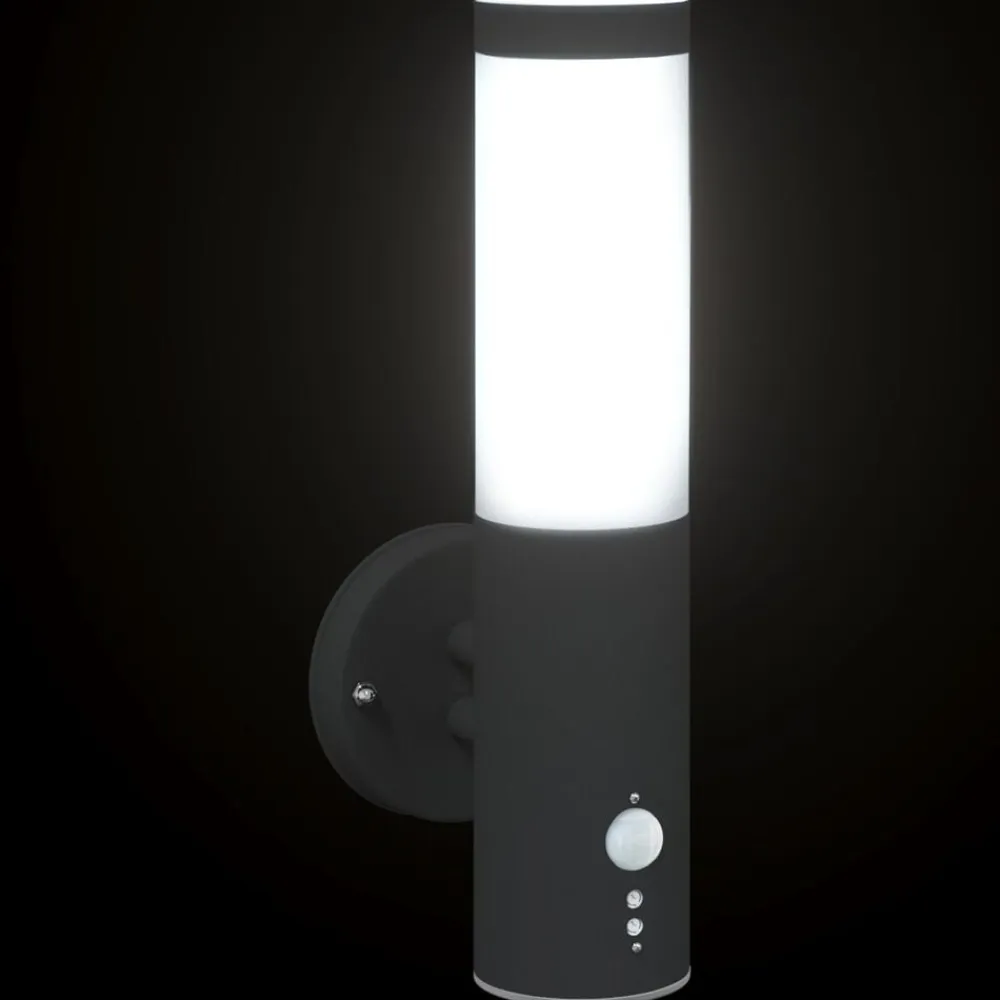 vidaXL Iluminación-Luz de pared exterior 15 x 7,5 x 33 cm