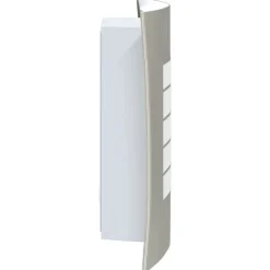 vidaXL Luz de pared exterior Plateado 23.5 x 9 x 26 cm Acero inoxidable Sale