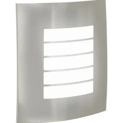 vidaXL Luz de pared exterior Plateado 23.5 x 9 x 26 cm Acero inoxidable Sale